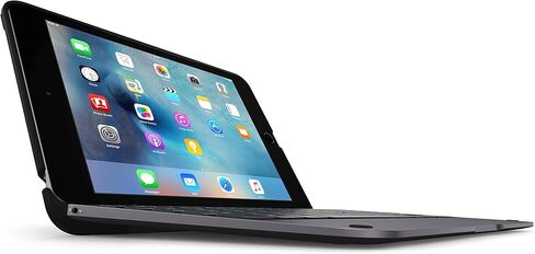 Clamcase Pro لـ iPad Mini 4 ، لوحة مفاتيح Incipio Clamcase Pro Bluetooth [100 ساعة وقت] لـ iPad Mini 4 - Black/Smoke in Kuwait