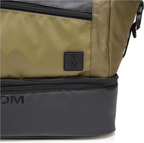 Volcom Men's Outbound Insulated Rolltop Cooler Bag, Olive, One Size in Saudi Arabia