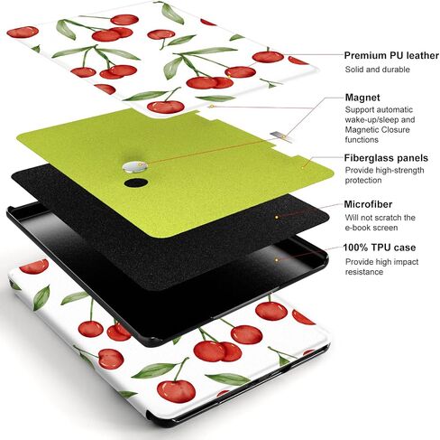 COBAK CASE for Kindle Paperwhite 12th Gen 2024 (7 ") و Kindle Colorsoft Signature Edition - كل غطاء جلدي جديد مع ميزة إيقاظ النوم التلقائي لتوقيع Kindle Paperwhite 2024 in Saudi Arabia