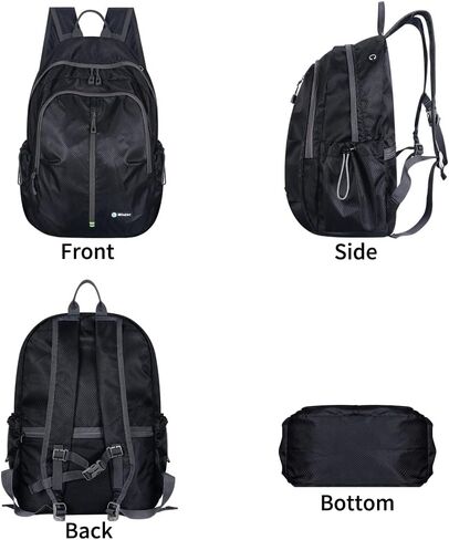 Lightweight Packable Foldable Backpack,Hiking backpack,Travel Backpack (Navy) in Saudi Arabia