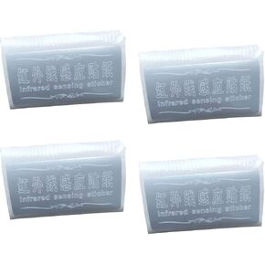 4pcs Infrared Sensing Stickers for LED Projector Car Door Step Courtesy Welcome Lights