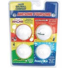 Loftus International The Awesome Foursome - The World's Best Trick Golf Balls, 3+ years