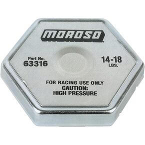 Moroso 63316 16 lbs. Radiator Cap