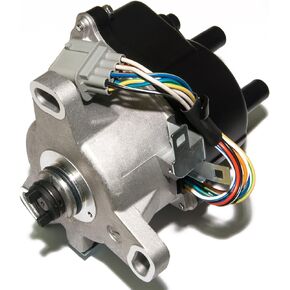 MAS Ignition Distributor w/Cap & Rotor TD-63U TD63U compatible with HONDA CIVIC ACURA EL 1.5L 1.6L SOHC ACCORD 2.3L TD-73U TD-91U
