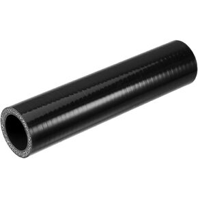 uxcell 2.75" ID 6" Length 4-Ply Reinforced High Temp Straight Coupler Silicone Reducer Hose Black for Car Intercooler Intake Piping