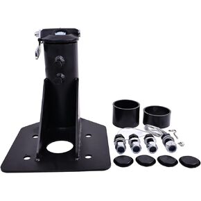12''-17'' Adjustable Fifth 5th Wheel Camper RV to Gooseneck Adapter Hitch