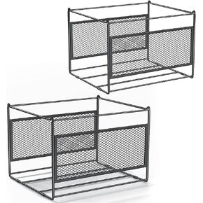 Letter/Legal Size Hanging File Folder Frame,Hanging Files Holder Rack for Desk Organizer,Hanging Folders Rails for Filing Cabinet Drawers Above 10" in Height,15.2" Lx12.4 Wx10 H