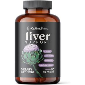 Liver Cleanse Detox & Repair, Milk Thistle Supplement, Liver Detox, Liver Supplement, Liver Support, Dose for Your Liver, Artichoke Extract, Beetroot, Zinc, Choline - 90 Capsules