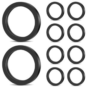 AITRIP 10 Pieces Replacement Gas Gaskets Gas Can Spout Gaskets Fuel Washer Seals Rubber Fuel Can Spout Seals Compatible with Most Gas Can Spout