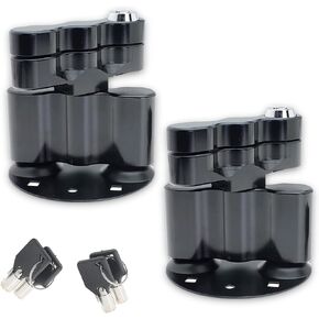 Pack Mount Lock with Keys Locking Pack Mount for RotopaX RX-LOX-PM LOX-PM Fuel Pack or Storage Box and Water Pack Gas Can Mounts and Fuelpax Standard Pack, 2Packs