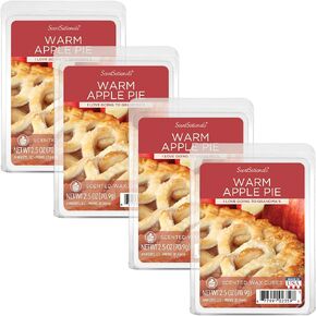 Scentsationals Wax Melts, Wax Cubes Strong Scent - Autumn Air - Long Lasting Scented Wax Melts for Warmer, 2.5 oz (4-Pack)