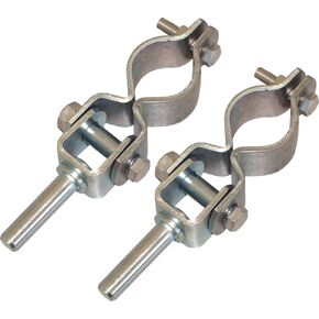 SeaSense Clamp On Heavy Duty Oar Locks,Silver