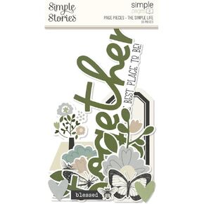 Simple Stories Simple Pages Page Pieces-The Simple Life -IMP18827