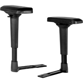 Height Adjustable Chair Arms Armrest Pair Replacement Parts Fits Most Office Gaming Boss Chairs,4D Black