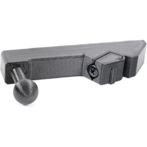 Phone Mount Dash Anchor with 25mm/1in/B-size Ball Mount for Rivian R1T & R1S 2022-2025 - Mount Cell Phones, Tablets, Microphones, Radar Detectors and More with No Screws or Adhesives - Patent Pending