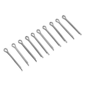 VGEBY Bicycle Brake Lock Pins, 10pcs/Set Stainless Steel Bicycle Disc Brake Pads Lock Pins Rustproof Bike Split Cotter Lock Pin Bicycle and Spare Supplies Disc Brakes for Bicycle