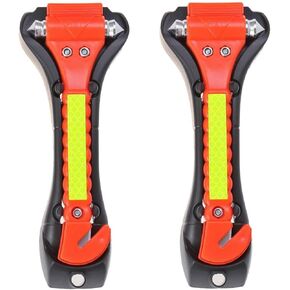 Escape Tool for Car, Auto Emergency Safety Hammer with Car Window Glass Breaker and Seat Belt Cutter (1 Pack)