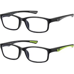 Sport Reading Glasses Men Photochromic Lens Blue Light Blocking Computer Reader Wide Style Spring Hinge Eyeglass LK6082