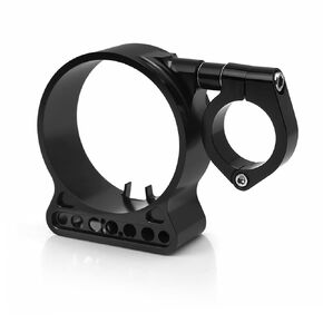 Amazicha Motorcycle Speedometer Relocation Bracket Kit 39MM Fork Tuber Side Mount Odometer Bracket Compatible for Harley Davidson Sportster XL 883 1200 1995-2014 (Black)