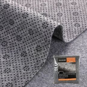 FGCOGOD Rug Backing Fabric, Non-Slip Backing Cloth for Tufting Carpets Rug Making Tufting Gun Cushion Punch Needle, Upgrade 2mm Thick Tufting Supplies (72 x 40 Inch)