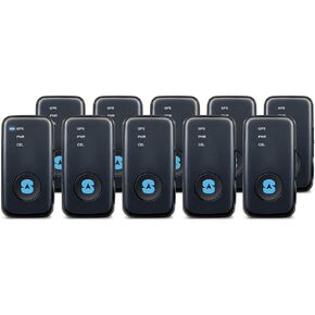 (10 Pack) Spytec GPS Mini GPS Tracker for Vehicles, Cars, Trucks, Loved Ones, Fleets, Hidden Tracker Device for Vehicles with Unlimited US & Worldwide Real-Time Tracking App - 4GLTE Super SIM Tracker