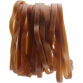 مجموعة HRX من الأربطة المطاطية السميكة الكبيرة، 30 قطعة من الأربطة المطاطية المرنة للملفات شديدة التحمل للمنزل والمطبخ والمكتب ومستودع ورشة العمل (الطول 7.87 × العرض 0.39 × THK0.09 بوصة) in Kuwait