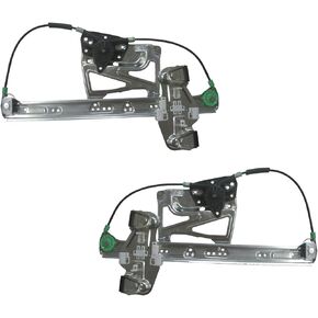 TRQ Manual Window Regulator Left Right Pair for Sidekick Tracker Sunrunner 2 Door