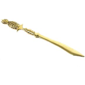 TG,LLC Treasure Gurus Heavy Solid Brass Pineapple Letter Opener