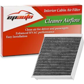 EPAuto CP150 (CF12150) Cabin Air Filter includes Activated Carbon