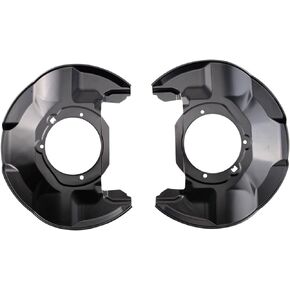 TRQ Front Brake Dust Shield Set Compatible with 2008-2012 Honda Accord