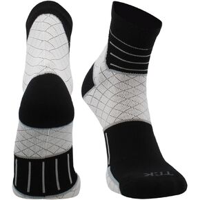 TCK Achilles Tendonitis Compression Socks For Women and Men, Low Crew 20-30mmHg Compression