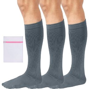 Flight Compression Socks Supports | Blood Circulation, Travel, Work, Edema, Diabetic, Varicose Veins