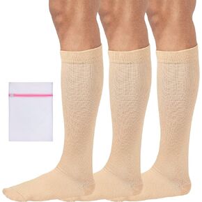 Flight Compression Socks Supports | Blood Circulation, Travel, Work, Edema, Diabetic, Varicose Veins
