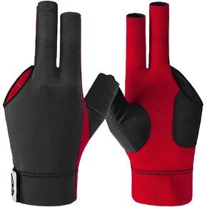 Pool Billiards Snooker Glove by Bulletproof - Ultimate Sports Accessory, Left and Right Hand Equipment for Gaming and Training, Comfortable Fit for Small to XL Sizes, Ideal for Enthusiast in Saudi Arabia