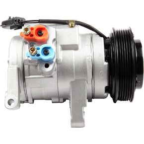 ECCPP Air Conditioning Compressor CO 10801C 2004-2007 fit for D-odge for Durango 3.7L 4.7L 2005-2007 for J-eep for Grand Cherokee 3.7L AC Compressor