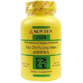 SunTen - Cinnamon & Hoelen Formula Capsules/GUI Zhi Fu Ling Wan/桂枝茯苓丸