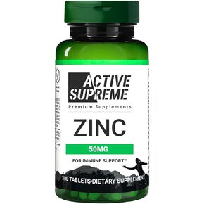 Zinc Citrate 50 mg - Supplement to Support Immune System & Reproductive Health (1)