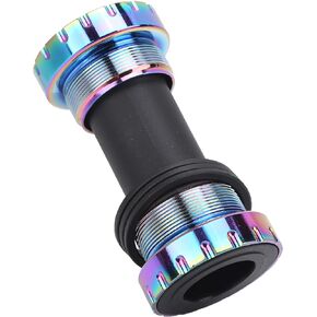 Bike Bottom Bracket, 1.37x24T Mountain Road Bicycle 68‑73mm Aluminum Alloy BB Bottom Bracket Bike Accessory