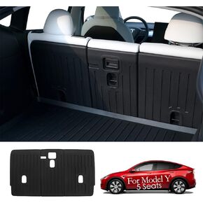 Liners for Tesla Model Y Floor Mats Premium All Weather Anti-Slip Waterproof Interior Accessories - Compatible with 2020-2023 2024