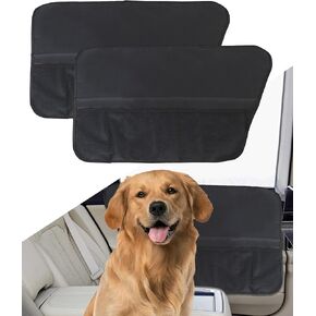 2 Pcs Car Door Protector,Car Door Scratch Guard,Car Door Protector for Dogs,Car Accessories Dog Back Seat Protector,Scratch Resistant Dog Car Door Cover,Vehicle Door Protector