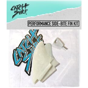 Catch Surf Hi-Perf Side Bite Twin Fin Set, Natural