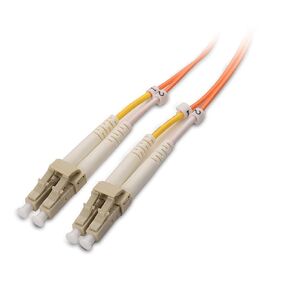Cable Matters OFNP Plenum Multimode Duplex OM1 Fiber Cable 3.3 Feet / 1m (10Gb, LC to LC, 62.5/125 Fiber Optic Cable, LC to LC Fiber Patch Cable)