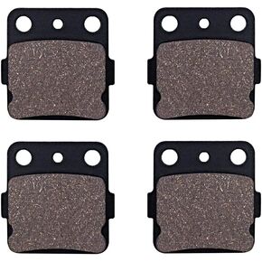 Rancher 420 Sintered Brake Pads for 2007-2015 Honda TRX 420 Fourtrax Rancher / 1999 2000 TRX400 Fourtrax / 2001-2008 TRX400 Sportrax ATV
