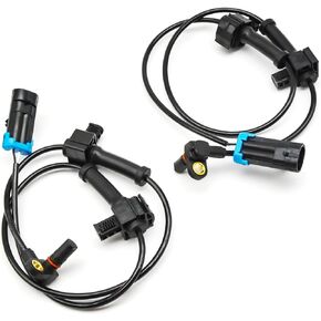 2pcs Rear Left & Right ABS Wheel Speed Sensor 20938121 10384745 ALS1464