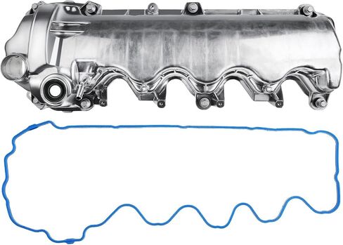 A-Premium Left Side Engine Valve Cover, with Gasket & Bolts, Compatible with Ford Lincoln Mercury (V8 4.6L or 5.4L) - 2005-2014 - Expeditio Explorer F-250/350 Super Duty Lobo Mustang Mark LT Navigator in Saudi Arabia