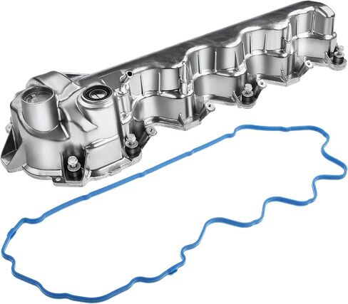 A-Premium Left Side Engine Valve Cover, with Gasket & Bolts, Compatible with Ford Lincoln Mercury (V8 4.6L or 5.4L) - 2005-2014 - Expeditio Explorer F-250/350 Super Duty Lobo Mustang Mark LT Navigator in Saudi Arabia