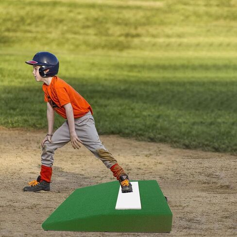 4 '' المحمولة دائم الكرة اللينة البيسبول نصب التل دعم قوي نصب التل مع سطح العشب 10mm ل Pichers في الهواء الطلق in Kuwait