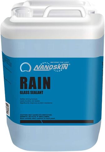 Nanoskin RAIN Glass Sealant 16 oz. - Durable, Invisible Coating for Windshields and Multi-Surface Protection | Repels Rain, Sleet, Snow, & Improves Visibility | For Automotive, Home, Office & More in Saudi Arabia