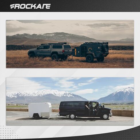 حامل الإطارات الاحتياطية للمقطورة، حامل الإطار الاحتياطي بسعة 200 رطل، تصميم 3 صواميل، ملحقات مقطورة المرافق، تناسب عجلات 4 و5 و6 عجلات على 4 بوصات، 4.5 بوصات، 4.75 بوصات، 5 بوصات، 5.5 بوصات، 6 بوصات أو نمط الترباس 6.5 بوصة in Kuwait