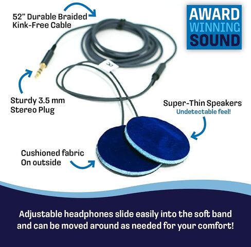 سماعات رأس CozyPhones فوق الأذن - سماعات رأس للأطفال ذات حجم محدود مع مكبرات صوت رفيعة وعصابة رأس قابلة للتمدد فائقة النعومة - يونيكورن وردي in Kuwait